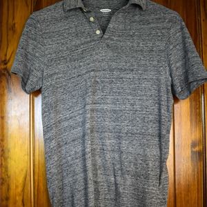 Old Navy, grey polo, size S.